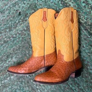 Soto Boots - Caramel Ostrich | M10.5/W12